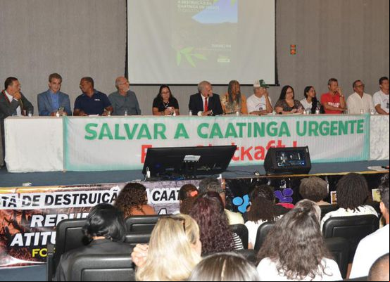 Ato na ALBA debate impactos ambientais provocados por empresa norueguesa em Uibaí