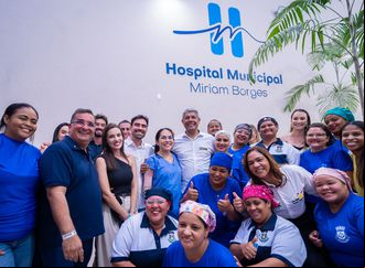 LEM: Prefeito Junior Marabá celebra entrega dos 20 leitos de UTI no Hospital Municipal Miriam Borges