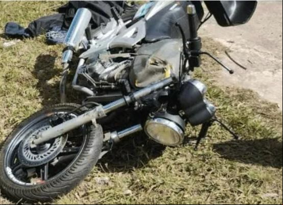 Motociclista se acidenta na BA-434, em Uibaí, e é hospitalizado